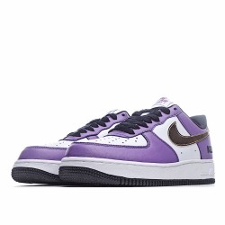 Nike Air Force 1 07 Purple White Running Shoes AQ8741 609 AF1 Unisex 