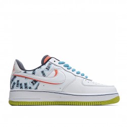 Nike Air Force 1 Low Back To School 2020 CZ8139-100 Unisex Casual Shoes