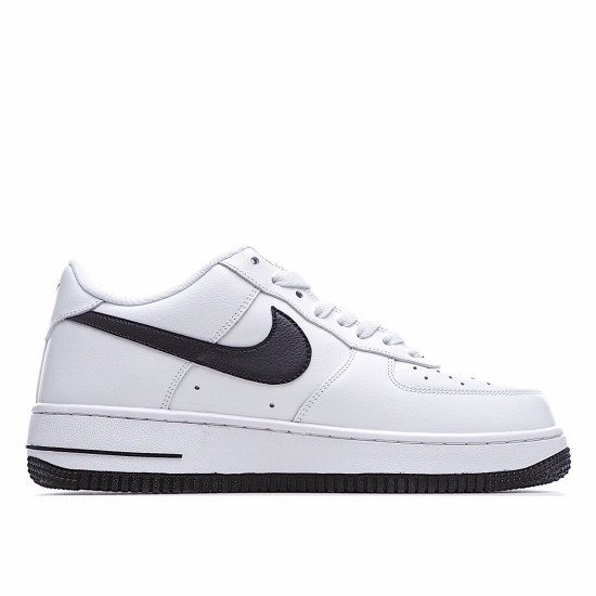 Nike Air Force 1 Low White Black Running Shoes CW7297 100 Unisex