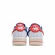 Nike Air Force 1 Low White Blue Red Running Shoes 318988 110 AF1 Unisex