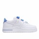 Nike Air Force 1 Low White Blue Running Shoes 898866 008 Unisex