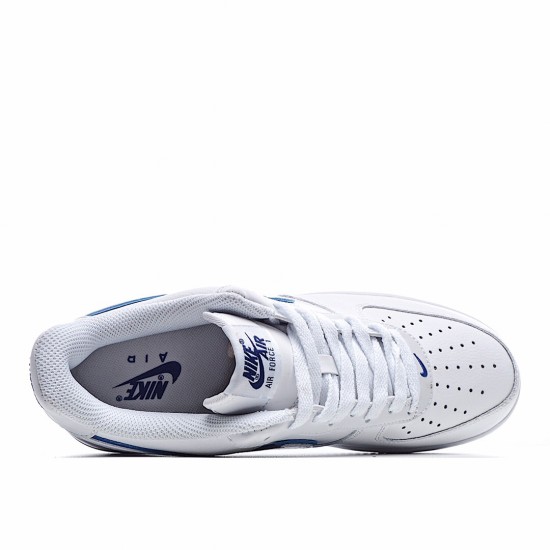 Nike Air Force 1 Low White Blue Running Shoes CJ1366 003 AF1 Mens