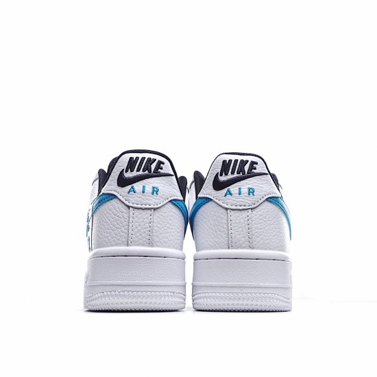 Nike Air Force 1 Low White Blue Running Shoes CK6924 100 Unisex