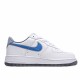 Nike Air Force 1 Low White Blue Mens AF1 Running Shoes