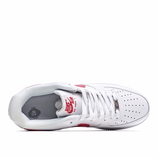 Nike Air Force 1 Low White Gym Red AO2423-102 Unisex Casual Shoes