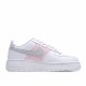 Nike Air Force 1 Low White Pink Gray CK7216 001 AF1 Womens Running Shoes