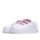 Nike Air Force 1 Low White Pink Running Shoes 898866 009 Womens AF1