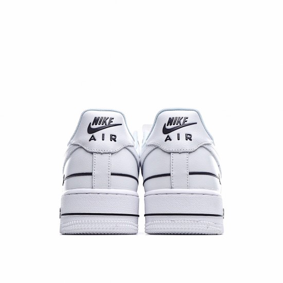 Nike Air Force 1 Low White Red Black CJ1379 100 AF1 Unisex