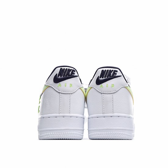 Nike Air Force 1 Low Worldwide White Volt CK6924-101 Unisex Casual Shoes