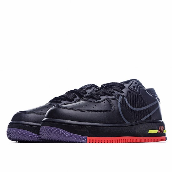 Nike Air Force 1 React Black CD4366 011 AF1 Unisex