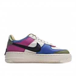 Nike Air Force 1 Shadow Cactus Flower Olive Flak CT1985-500 Womens Casual Shoes