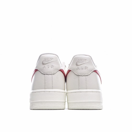 Nike Air Force 1 White Red Running Shoes 315122 126 AF1 Unisex