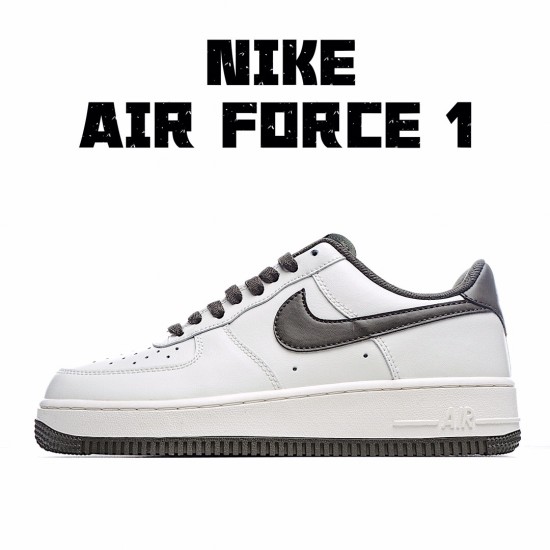 Nike Air Force 1 Low White Green Running Shoes AQ3778 996 AF1 Unisex