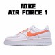 Nike Air Force 1 Low White Orange 315115 108 AF1 Unisex Running Shoes