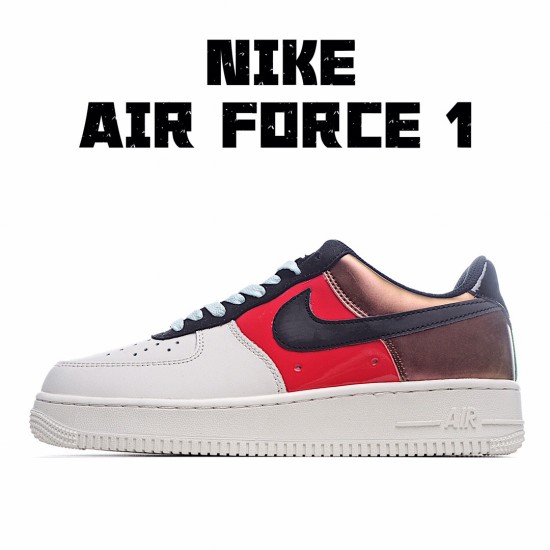 Nike Air Force 1 Low White Red Brown CT3429 900 AF1 Unisex Running Shoes