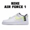 Nike Air Force 1 Low Worldwide White Volt CK6924-101 Unisex Casual Shoes