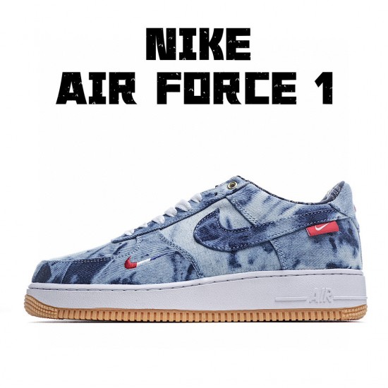 Nike Air Force 1 LV8 Low Blue White DB1964-003 Unisex Casual Shoes