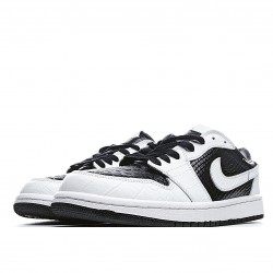 Air Jordan1 OG High Black White Casual Shoes 555088 020 AJ1 Unisex Jordan 