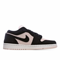 Air Jordan 1 Low Black Guava Ice DC0774-003 Unisex Running Shoes