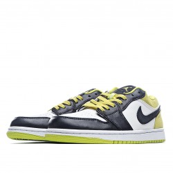 Air Jordan 1 Low Cyber Green Casual Shoes CK3022 003 Unisex AJ1 Jordan 