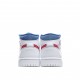 Air Jordan 1 Mid USA White Blue Red BQ6472 164 AJ1 Unisex Jordan