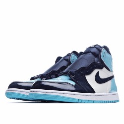 Air Jordan 1 Retro Blue Chill CD0461 401 AJ1 Unisex Blue White Black Jordan 