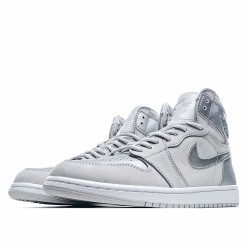 Air Jordan 1 Retro High CO Japan Neutral Grey DC1788 029 AJ1 Mens Silver Grey Jordan 