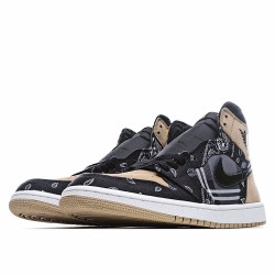 Travis Scott  x Air Jordan 1 High OG Jackboys CK5088 001 AJ1 Brown Black Mens Jordan 