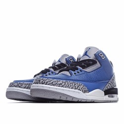 Air Jordan 3 Varsity Royal Jordan CT8532 400 Mens Blue Gray 