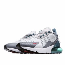 Nike Air Max 270 Gray Black Green AH8050 021 Unisex Running Shoes 