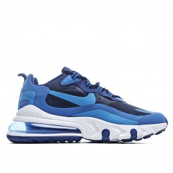 Nike Air Max 270 React Bauhaus Mens AO4971 400 Blue Running Shoes 