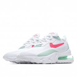 Nike Air Max 270 React Green White Pink Running Shoes CV3025 100 Womens 