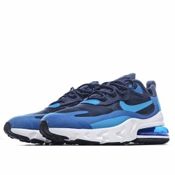 Nike Air Max 270 React Navy Blue Running Shoes AO4971 400 Unisex 