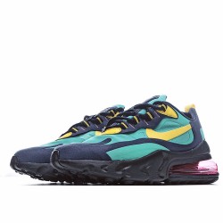 Nike Air Max 270 React Unisex AT6174 103 Green Black Yellow Running Shoes 