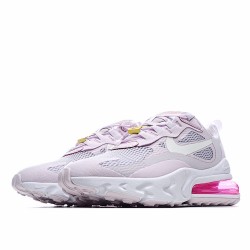 Nike Air Max 270 React Womens CZ0374 500 Pink White Running Shoes 