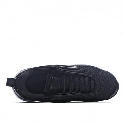 Nike Air Max 720 Black Running Shoes AR9293 006 Unisex 