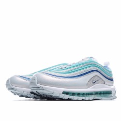 Nike Air Max 97 Blue Silver Running Shoes CT1965 400 Womens 