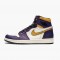 Air Jordan 1 Retro High OG Defiant SB LA to Chicago Purple/Sail University Gold Bl CD6578-507