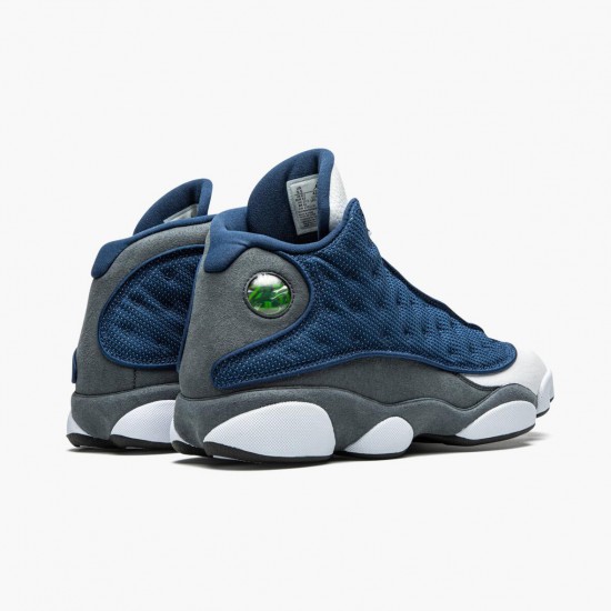 Air Jordan 13 Retro Flint Navy/Flint Grey/White Universi 414571-404