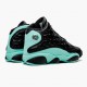 Air Jordan 13 Retro Island Green Black/Island Green/Metallic Si 414571-030