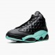 Air Jordan 13 Retro Island Green Black/Island Green/Metallic Si 414571-030