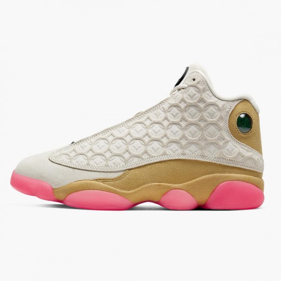 Air Jordan 13 Retro Chinese New Year Ivory/Black/Digital Pink Club CW4409-100