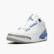 Air Jordan 3 Retro UNC White/Valor Blue Tech Gray CT8532-104