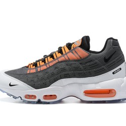 Mens Nike Air Max 95 TT Grey White Orange Sneakers DD1871-001