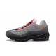 Mens Nike Air Max 95 OG Grey Red Sneakers AT2865-100