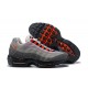 Mens Nike Air Max 95 OG Grey Red Sneakers AT2865-100