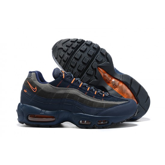 Mens Nike Air Max 95 TT Black Blue Sneakers CW7477-400