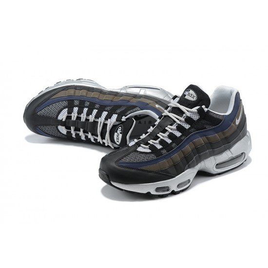 Mens Nike Air Max 95 TT Black Blue Sneakers DH8075-001