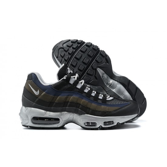 Mens Nike Air Max 95 TT Black Blue Sneakers DH8075-001