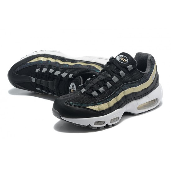 Mens Nike Air Max 95 TT Black Gold Sneakers DC9474-001